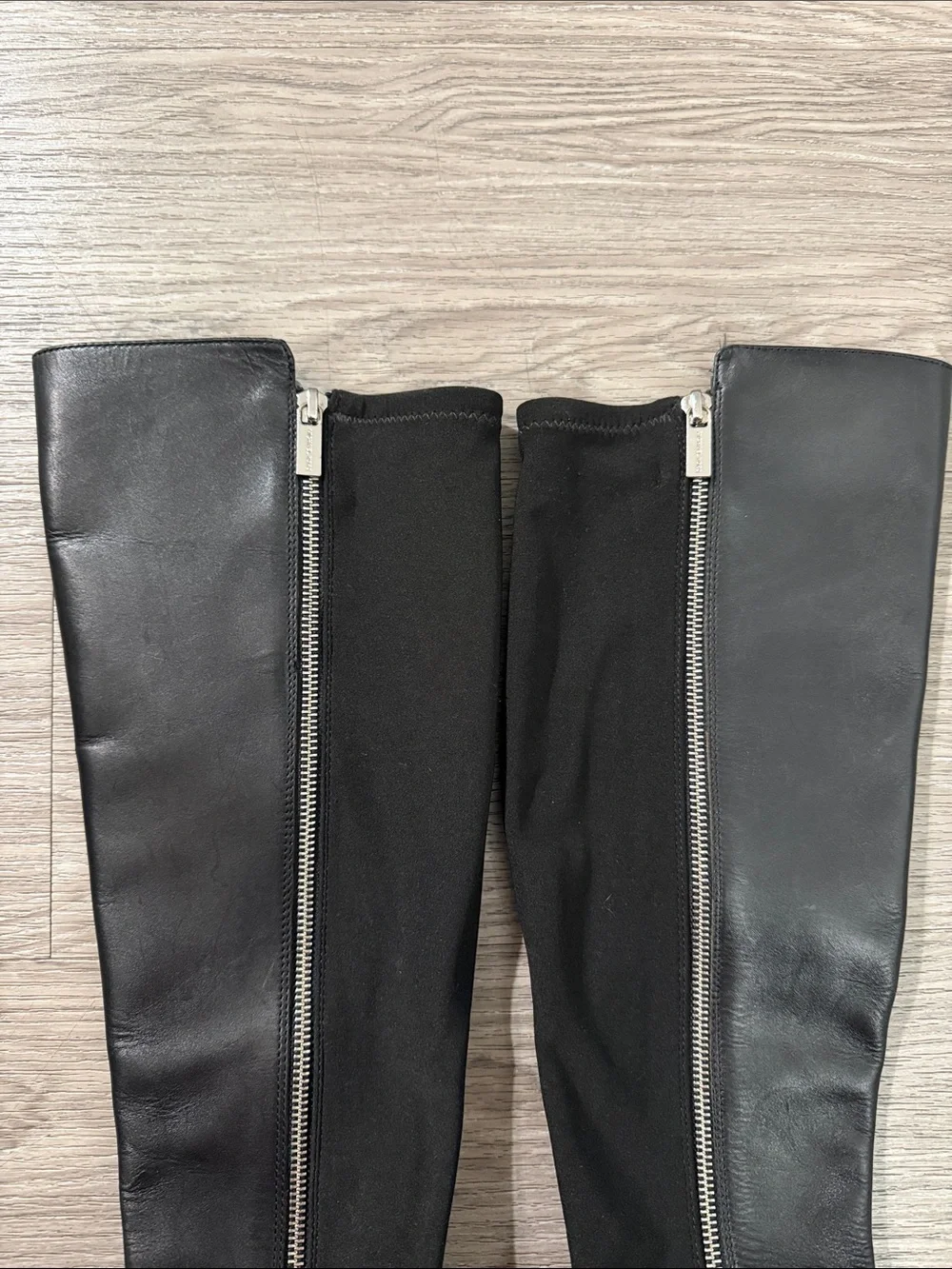 Michael Kors Hamilton Leather Knee High Riding Boots Sz 5